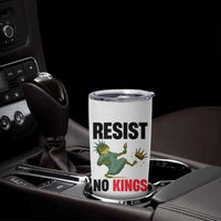 Resist Frog Tumbler Cup No Kings In America Political 2025 - Wonder Print Shop