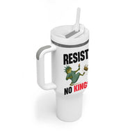 Resist Frog Tumbler With Handle No Kings In America Political 2025 - Wonder Print Shop