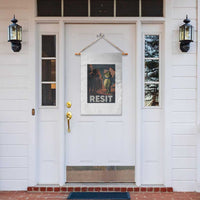 Resist Frog Garden Flag Portland Frog Activist America Political 2025 - Wonder Print Shop