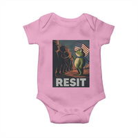 Resist Frog Baby Onesie Portland Frog Activist America Political 2025 - Wonder Print Shop