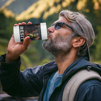 Resist Frog 4 in 1 Can Cooler Tumbler Portland Frog Activist America Political 2025 - Wonder Print Shop