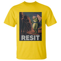 Resist Frog T Shirt Portland Frog Activist America Political 2025 - Wonder Print Shop