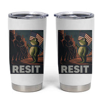 Resist Frog Tumbler Cup Portland Frog Activist America Political 2025 - Wonder Print Shop