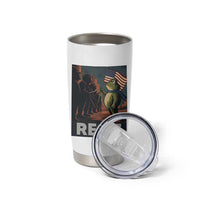 Resist Frog Tumbler Cup Portland Frog Activist America Political 2025 - Wonder Print Shop