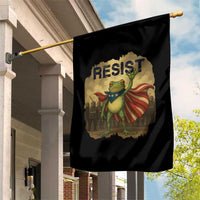 Resist Frog Christian Christmas Garden Flag Funny Polittical 2025 Meme - Wonder Print Shop