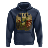 Resist Frog Christian Christmas Hoodie Funny Polittical 2025 Meme - Wonder Print Shop
