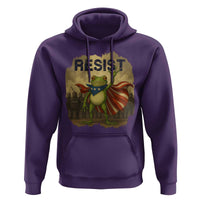 Resist Frog Christian Christmas Hoodie Funny Polittical 2025 Meme - Wonder Print Shop