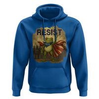 Resist Frog Christian Christmas Hoodie Funny Polittical 2025 Meme - Wonder Print Shop