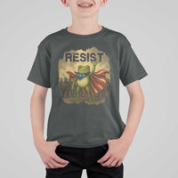 Resist Frog Christian Christmas T Shirt For Kid Funny Polittical 2025 Meme - Wonder Print Shop