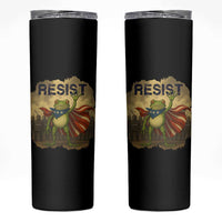 Resist Frog Christian Christmas Skinny Tumbler Funny Polittical 2025 Meme - Wonder Print Shop
