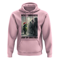 Frogs Resist Christmas Hoodie Funny Portland Protest ICE Activist Meme - Wonder Print Shop