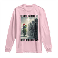 Frogs Resist Christmas Long Sleeve Shirt Funny Portland Protest ICE Activist Meme - Wonder Print Shop