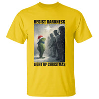 Frogs Resist Christmas T Shirt Funny Portland Protest ICE Activist Meme - Wonder Print Shop