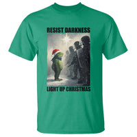 Frogs Resist Christmas T Shirt Funny Portland Protest ICE Activist Meme - Wonder Print Shop