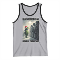 Frogs Resist Christmas Tank Top Funny Portland Protest ICE Activist Meme - Wonder Print Shop