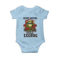 Frogs Resist Christmas Baby Onesie Portland Frog Activist America Political 2025 - Wonder Print Shop