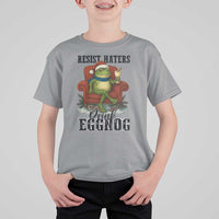 Frogs Resist Christmas T Shirt For Kid Portland Frog Activist America Political 2025 - Wonder Print Shop