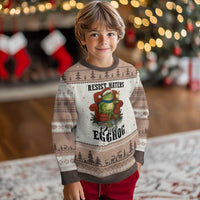 Frogs Resist Xmas Ugly Christmas Sweater Portland Frog Activist America Political 2025 - Wonder Print Shop
