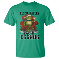 Frogs Resist Christmas T Shirt Portland Frog Activist America Political 2025 - Wonder Print Shop