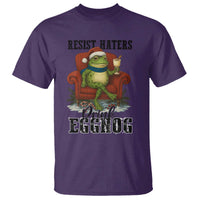 Frogs Resist Christmas T Shirt Portland Frog Activist America Political 2025 - Wonder Print Shop