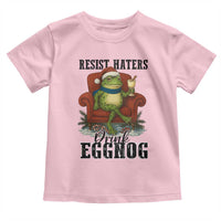 Frogs Resist Christmas Toddler T Shirt Portland Frog Activist America Political 2025 - Wonder Print Shop