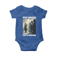 Resist Frog Christmas Baby Onesie Funny Portland Protest ICE Activist Meme - Wonder Print Shop