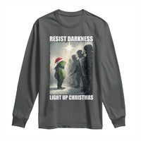 Resist Frog Christmas Long Sleeve Shirt Funny Portland Protest ICE Activist Meme - Wonder Print Shop