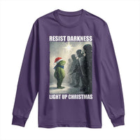 Resist Frog Christmas Long Sleeve Shirt Funny Portland Protest ICE Activist Meme - Wonder Print Shop