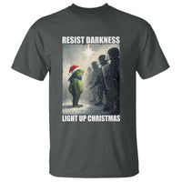 Resist Frog Christmas T Shirt Funny Portland Protest ICE Activist Meme - Wonder Print Shop