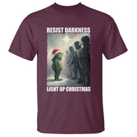 Resist Frog Christmas T Shirt Funny Portland Protest ICE Activist Meme - Wonder Print Shop