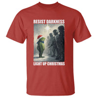 Resist Frog Christmas T Shirt Funny Portland Protest ICE Activist Meme - Wonder Print Shop