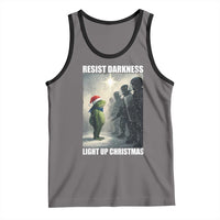 Resist Frog Christmas Tank Top Funny Portland Protest ICE Activist Meme - Wonder Print Shop