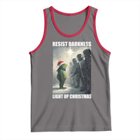 Resist Frog Christmas Tank Top Funny Portland Protest ICE Activist Meme - Wonder Print Shop