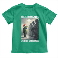 Resist Frog Christmas Toddler T Shirt Funny Portland Protest ICE Activist Meme - Wonder Print Shop