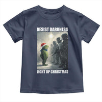 Resist Frog Christmas Toddler T Shirt Funny Portland Protest ICE Activist Meme - Wonder Print Shop