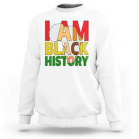 Black History Month African American Sweatshirt I Am Black History - Wonder Print Shop