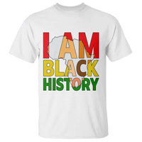 Black History Month African American T Shirt I Am Black History - Wonder Print Shop