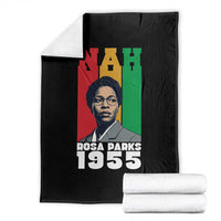 Nah Rosa Parks Quote Throw Blanket Civil Rights African American - Wonder Print Shop
