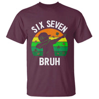 67 Bruh St Patricks Day T Shirt Funny Six Seven Boys Kids Dabbing Meme