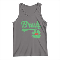 67 Bruh St Patricks Day Tank Top Funny Six Seven Shamrock Meme