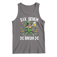 67 Bruh St Patricks Day Tank Top Funny Six Seven Leprechaun Bruh Meme