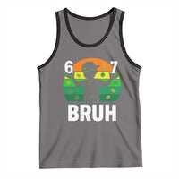 67 Bruh St Patricks Day Tank Top Funny Six Seven Boys Kids Meme