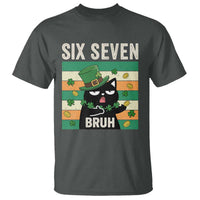 67 Bruh St Patricks Day T Shirt Funny Cat Bruh Six Seven Meme