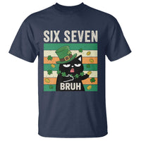 67 Bruh St Patricks Day T Shirt Funny Cat Bruh Six Seven Meme