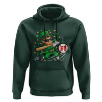 67 St Patricks Day Hoodie Funny Six Seven Leprechaun Playing Baseball Meme