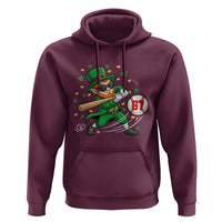 67 St Patricks Day Hoodie Funny Six Seven Leprechaun Playing Baseball Meme