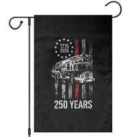 Fireman 250 Years of America Garden Flag Fireman American Flag Thin Red Line Firefighter