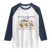 Fireman 250 Years of America Raglan Shirt Silly Goose Firefighter Honor Service Freedom