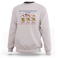 Fireman 250 Years of America Sweatshirt Silly Goose Firefighter Honor Service Freedom