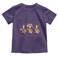 Fireman 250 Years of America Toddler T Shirt Silly Goose Firefighter Honor Service Freedom
